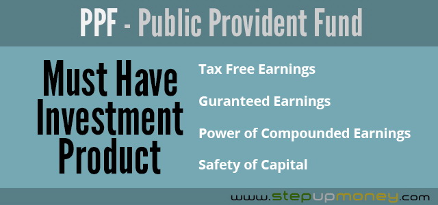 Public Provident Fund must have investment