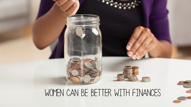women are great with finances